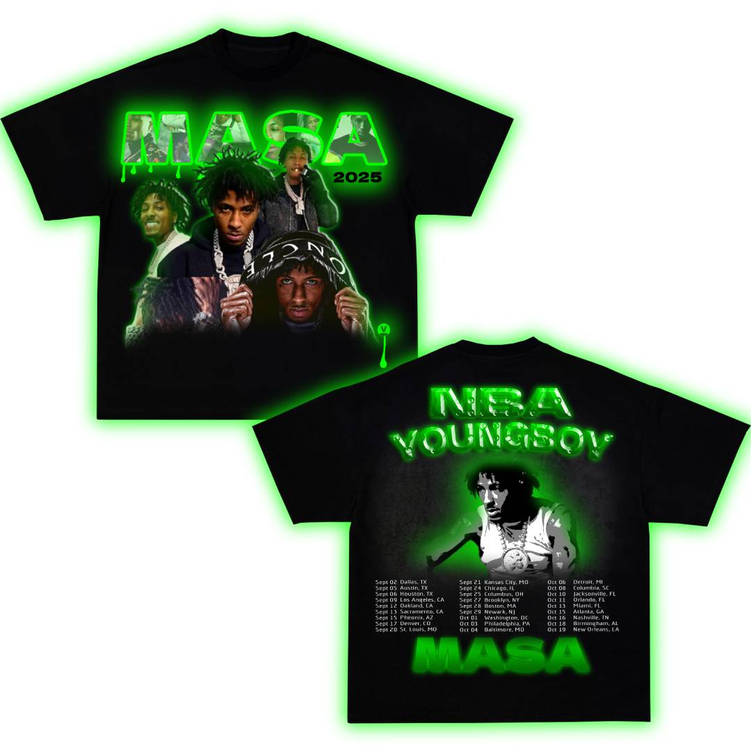 Nba Youngboy MASA Tour T-shirt
