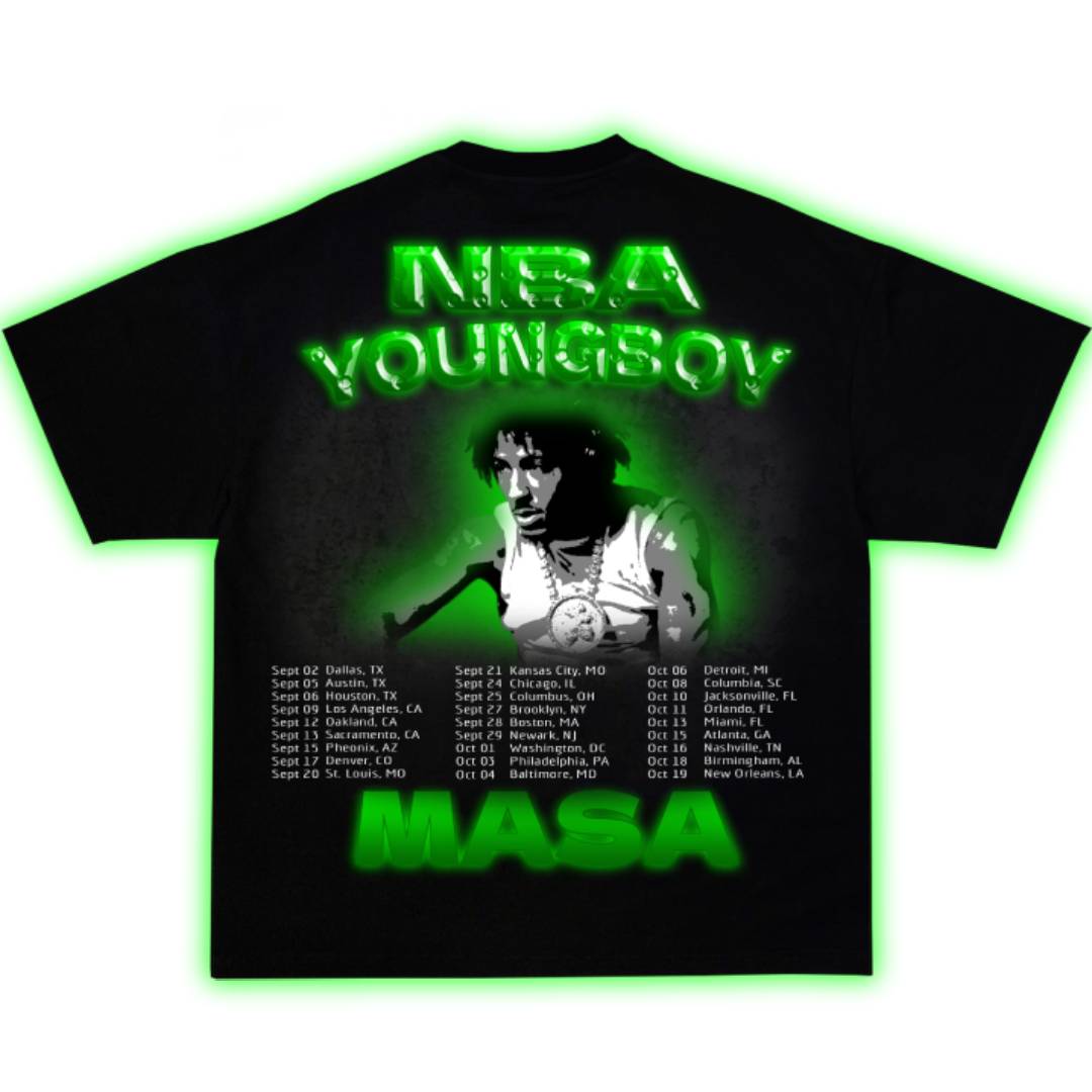 Nba Youngboy MASA Tour T-shirt